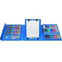 Дитячий набір для малювання Just Art на 208 предметів з мольбертом у валізці художній для творчості