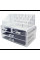 Органайзер для хранения косметики 4DRAWER Акриловый прозрачный настольный ящик - бокс для косметики и