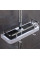 Полиця для ванної кімнати Shower Rack Регульована стійка для душу з тримачем шланга та гачками