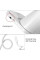 Настольная аккумуляторная LED лампа Bionic Desk Lamp DL-43, cветодиодный сенсорный светильник 3 в 1 Power Bank