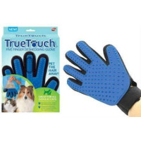 Перчатка для вычесывания шерсти животных True Touch Тру Тач