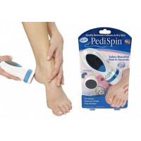 Прибор для педикюра Pedi Spin Pro Педи Спин удаление огрубевшей кожи стоп и пяток Pedispin