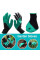 Резиновые перчатки с когтями для сада и огорода Garden Genie Gloves Гарден Джени Гловес, Садовые перчатки