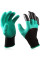 Резиновые перчатки с когтями для сада и огорода Garden Genie Gloves Гарден Джени Гловес, Садовые перчатки