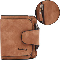 Женский замшевый кошелек Baellerry Forever N 2346 Brown женское мини портмоне на 10 отделений для купюр