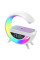 Настольный ночник с беспроводной зарядкой RGB Happy Light Smart Light Sound Machine 24 см