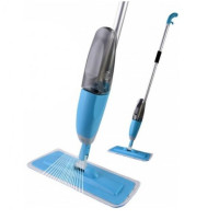 Швабра з розпилювачем і ємністю для води Healthy Spray MOP 350 мл портативна швабра спрей з насадкою з мікрофібри для прибирання
