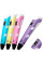 3D Ручка с дисплеем для рисования объемных моделей Myriwell RP-100B 3d stereo drawing pen 2-го поколения