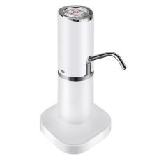 Автоматична помпа диспенсер для пляшки питної води Water Dispenser XL-145 Біла, акумуляторний електричний насос дозатор на бутель