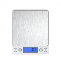 Великі ювелірні ваги 0.01 гр до 500 гр Domotec MS-1729B з LCD-дисплеєм / Matrix MX-463 портативні цифрові ваги з підсвічуванням