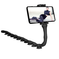 Универсальный гибкий держатель для телефона с присосками Cute Worm Lazy Phone Holder в виде гусеницы, Штатив