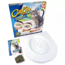 Набір для привчання кішки до туалету Citi Kitty Cat Toilet Training Kit, система привчання кішок до унітазу CitiKitty