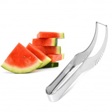 Ніж для чищення і нарізування кавуна і дині часточками Angurello Genietti Watermelon Slicer, Слайсер для фігурної нарізки кавунів