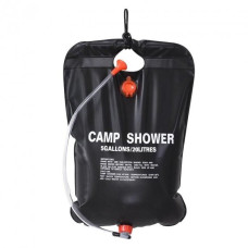 Переносний туристичний душ для дачі Easy Camp Solar Shower Bag на 20 л, похідний літній портативний душ, дачний мобільний