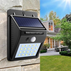 Світильник 20 Solar LED Solar Motion Sensor Light із датчиком руху на сонячних батареях