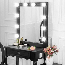 LED лампочки для підсвічування гримерного дзеркала VANITY MIRROR LIGHTS на липучках ∙ Освітлення для макіяжу з регулюванням