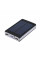 Портативний зарядний Power Bank Solar 50000 mAh C Led ліхтариком УМБ Metal Чорний На сонячній батареї Павербанк, зовнішній