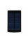 Портативний зарядний Power Bank Solar 50000 mAh C Led ліхтариком УМБ Metal Чорний На сонячній батареї Павербанк, зовнішній