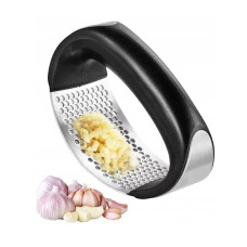 Прес подрібнювач Arc-Shaped Garlic Press для часнику, Ручна часничниця, Часникодавка, натискна часникодавилка з нержавіючої сталі