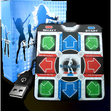 Танцювальний килимок usb для ПК комп'ютера PC Dance mat X-treme Dance Pad покращений з CD