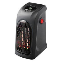 Термовентилятор Handy Heater 400W Чорний, електричний тепловентилятор, дуйка, обігрівач