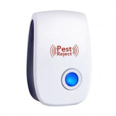 Ультразвуковий відлякувач комах і гризунів Electronic Pest Reject Repeller пристрій для знищення мишей тарганів, комарів