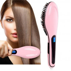 Електрична гребінець випрямляч для волосся Fast Hair Straightener HQT-906 вирівнювання гребінцем