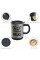 Автоматична кружка-мішалка Self Stirring Mug Black 350 мл термокружка з міксером для розмішування цукру кави, пластикова чашка