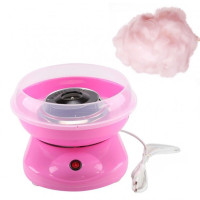 Міні апарат для солодкої вати Cotton Candy Maker GCM-520, Рожевий, Машинка для цукрової вати 500W, солодка вата для дому