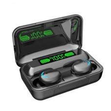 Сенсорные беспроводные Bluetooth наушники с зарядным кейсом TWS BTH-F9-5 Black