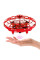 Детский дрон мини квадрокоптер UFO Hand pro LED Y1102, интерактивный индукционный