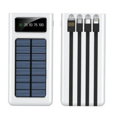 Power Bank Kamry 30000 mAh K-300 із сонячною панеллю та дротами