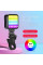 Міні-відеосвітло LED RGB з акумулятором і затискачем AY-83