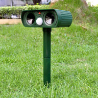 Ультразвуковий відлякувач тварин Solar Animal Repeller на сонячній батареї для захисту ділянки