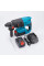 Перфоратор акумуляторний Hummer Drill 20V 6 Ah із пластиковим кейсом, для дому та ремонту