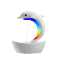 Увлажнитель воздуха декоративный Y-18 Dolphin Rainbow с подсветкой и эффектом антигравитации