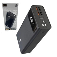 Внешний аккумулятор LENYES PX492 Power Bank 40000 мАч с четырьмя разъемами USB