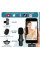 Петличный беспроводной микрофон с адаптером Lightning/Type-C K9 Wireless Lavalier