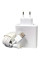 Блок живлення мережевий 120W QC 3.0 USB Type A кабель у комплекті швидке заряджання