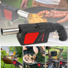 Дуйка для багаття BBQ Fan CD-02B вентилятор ручний на батарейках Black