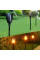 Вуличні світильники для саду Art Deco Spotlight Garden Flames з ефектом полум'я працюють від сонячних батарей