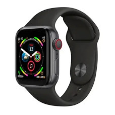 Смарт-годинник Watch X8 MX з пульсоміром і крокоміром чорного кольору