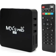 Приставка смарт-ТВ Android TV Box MXQ 4K Pro 5G 4/64 ГБ, Wi-Fi, 4K в комплекті пульт