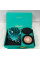 Тональний кушон Drawshe Emerald Crystal Glow зволожувальний, триколірний, із замінним блоком, 24 грами