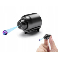 Wi-Fi  IP-камера X5 із широким кутом огляду 160°, нічним режимом і датчиком руху, чорна