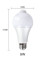 LED-лампа E27 9 Вт із датчиками руху та освітленості, кут світіння 120°, біле світло, автоматичне