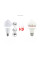 LED-лампа E27 9 Вт із датчиками руху та освітленості, кут світіння 120°, біле світло, автоматичне