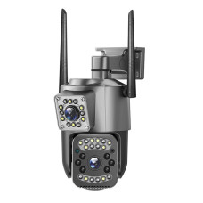 Вулична Камера відеоспостереження SC03 V380pro, під'єднання через Wi-Fi/LAN