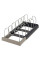 Сушарка для посуду DISH RACK, розширювана, неіржавка сталь