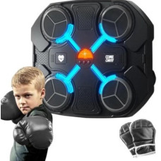 Боксерський тренажер із музикою, Bluetooth і RGB-підсвіткою, компактний і стильний чорний